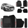 Jogo de Tapete Carpete New Fiesta 2016 a 2019 Preto 5 Peças